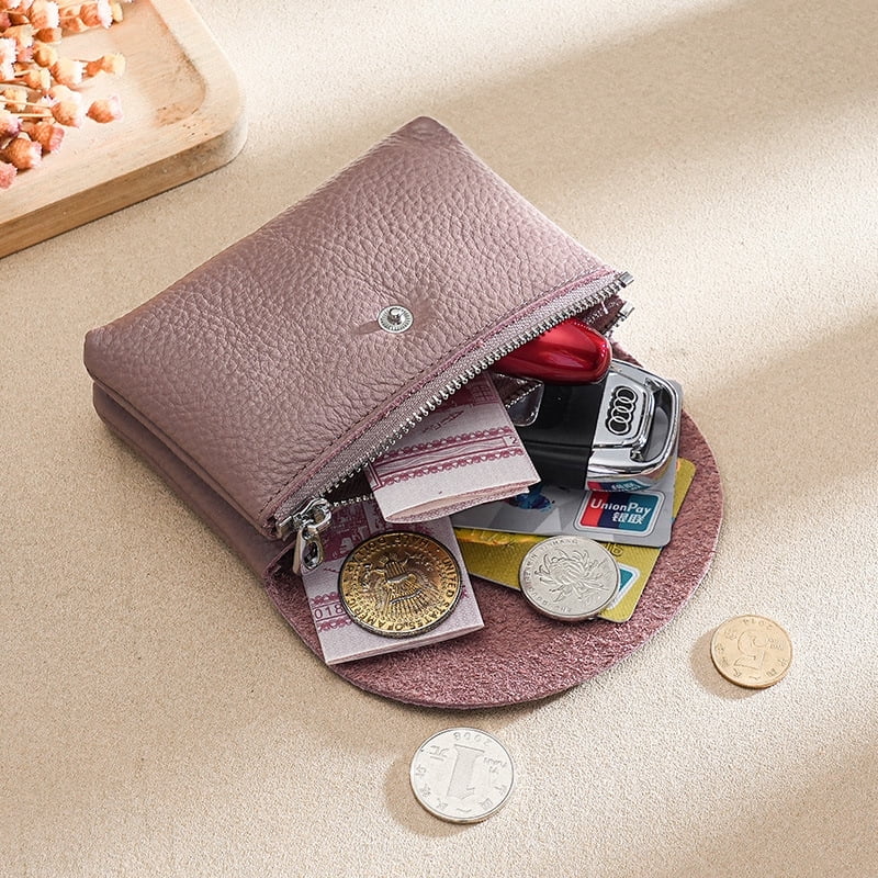 Wallet with snap coin pocket sale