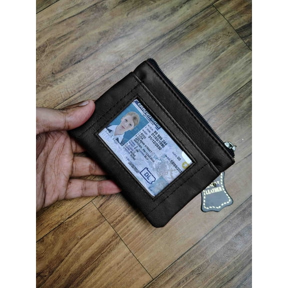 Genuine Leather Coin Purse for Women's