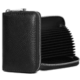thumbnail image 2 of Sendefn Genuine Leather Women Wallet, RFID Blocking Zip Wallet For Women Credit Card Cluch Holder Phone Wristlet Wallet 2 of 13