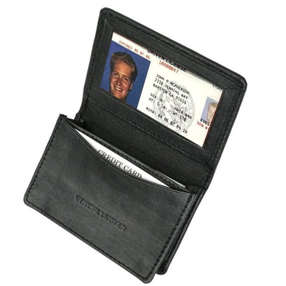 Genuine Leather Croc Print Men's Bifold Wallet Credit Card Holder Zip Around