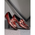 thumbnail image 1 of Genuine Leather Croco Horsebit Loafers, 1 of 6