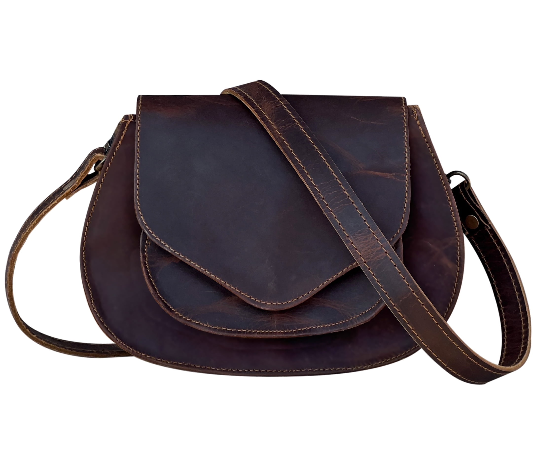 Leather Bags  For Women Genuine, Handbags and Purses  Crossbody Bag Gifts For Her , Gifts For Mom , Gifts For Daughter, Sister Adjustable Strap
