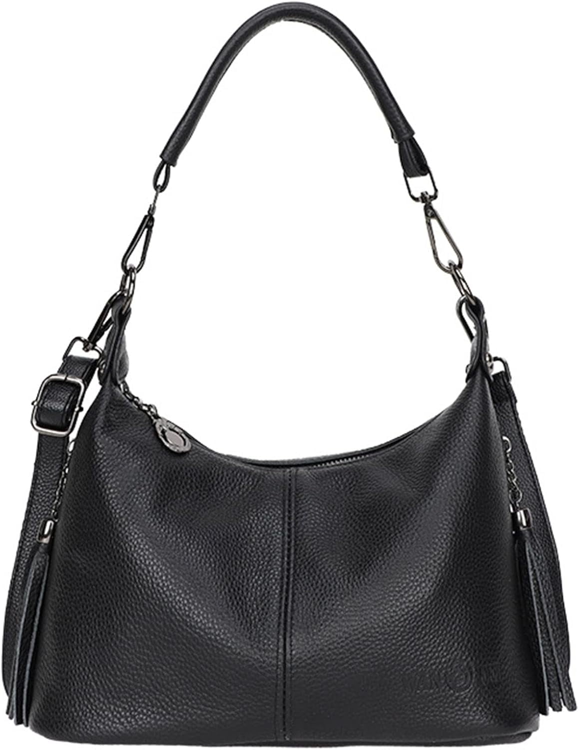 Genuine Leather Crossbody Bags for Women Hobo Purses and Handbags Ladies Shoulder Crossbody Purse
