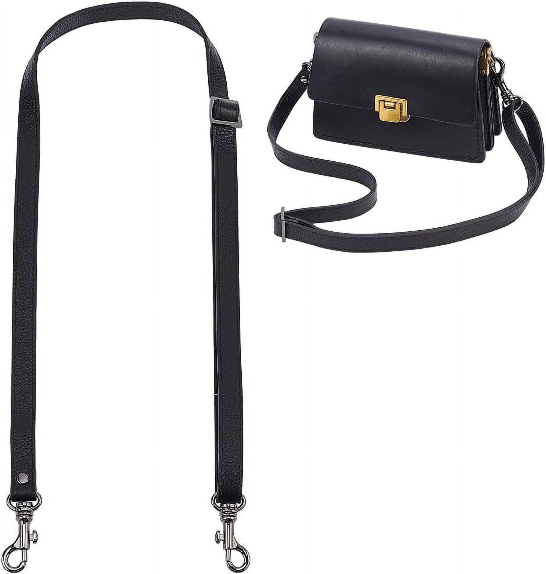 Genuine Leather Crossbody Shoulder Strap 52.6 Inch Full 