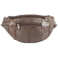 thumbnail image 1 of Genuine Leather Crossbody Waist Bag/Fanny Pack/Organizer with Adjustable Belt, Small Waist Fanny Packs, 1 of 5