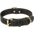thumbnail image 1 of Genuine Leather Dog Collar, Heavy Duty Wide Dog Collar for Small,Medium, Large and Extra Large Dog, 1 of 6