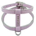 thumbnail image 1 of Genuine Leather Dog Harness for Toy Breeds X-small. 10"-13" Chest Circumference Rhinestones (Lilac), 1 of 3