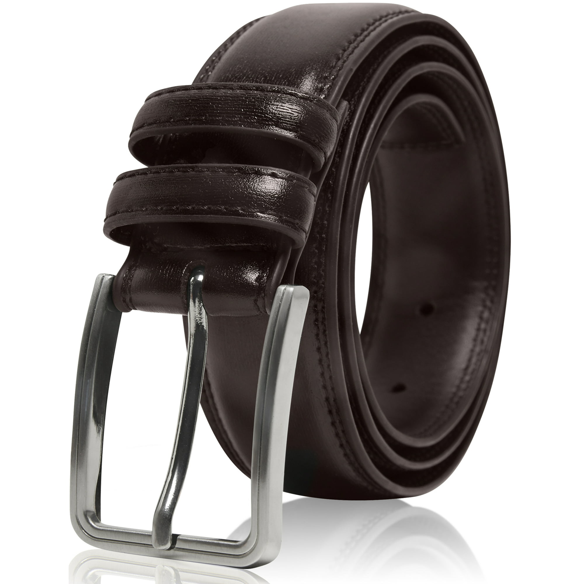 CHAOREN Reversible Belt for Men - Mens Dress Belt 35mm Black