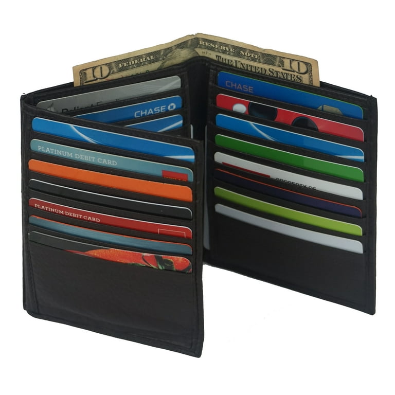 Mens large wallets deals