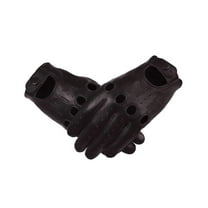 Genuine Leather Full Finger Driving Gloves, Motorcycle Gloves For Men