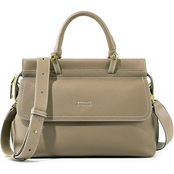 Genuine Leather Handbags for Women, Crossbody Handbags Large Capacity Shoulder Bags