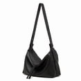 thumbnail image 1 of Genuine Leather Hobo Bag, Women's Grainy Underarm Shoulder Crossbody Purse, 1 of 7