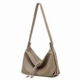 thumbnail image 1 of Genuine Leather Hobo Bag, Women's Grainy Underarm Shoulder Crossbody Purse, 1 of 7