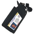 thumbnail image 1 of Genuine Leather ID Badge Lanyard Key Coins Holder Neck Strap Wallet, 1 of 5
