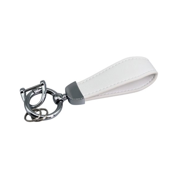 Genuine Leather Key Holder with Rustproof Hardware Tear Resistant Keychain for Travelers and Outdoor Enthusiasts