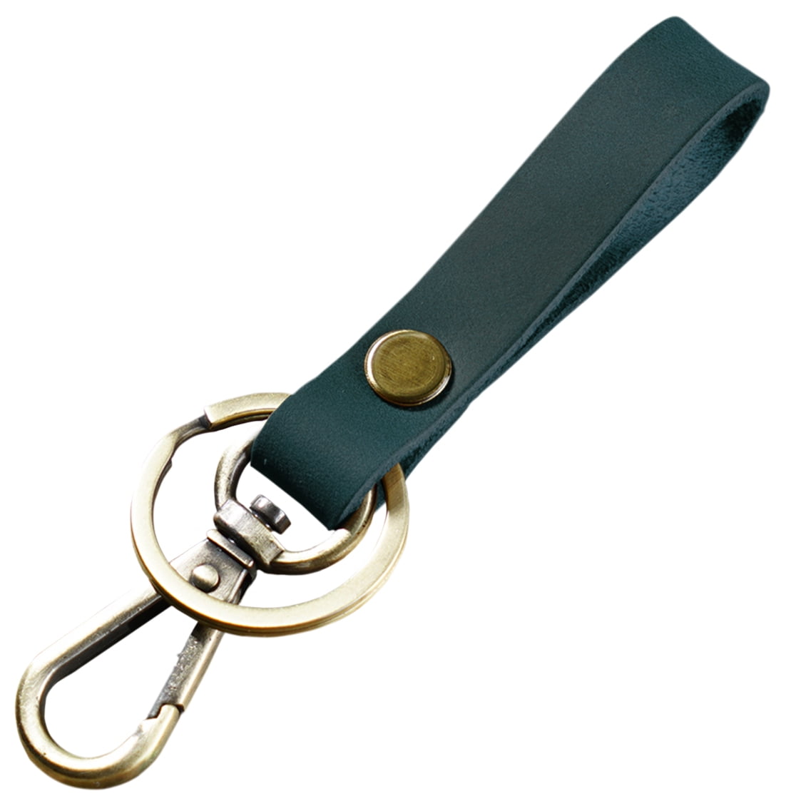 Genuine Leather Keychain, Leather Key Chain Holder for Men and