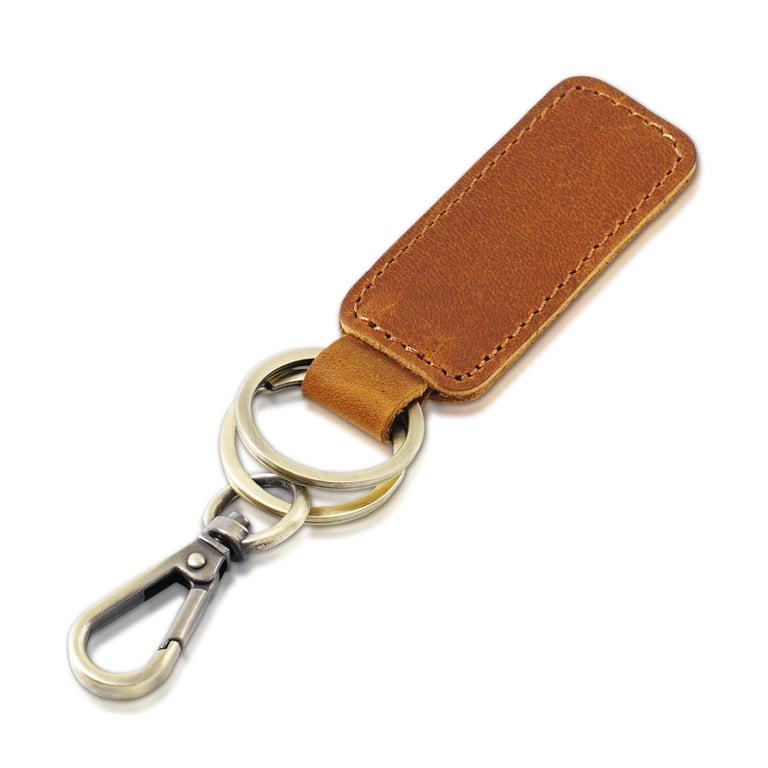 Genuine Leather Keychain Leather Key Chain Holder for Men and