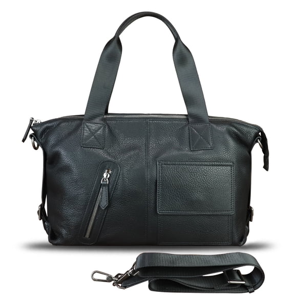 Genuine Leather Large Purses and Handbags Men Women Messenger Bag Shoulder Bag