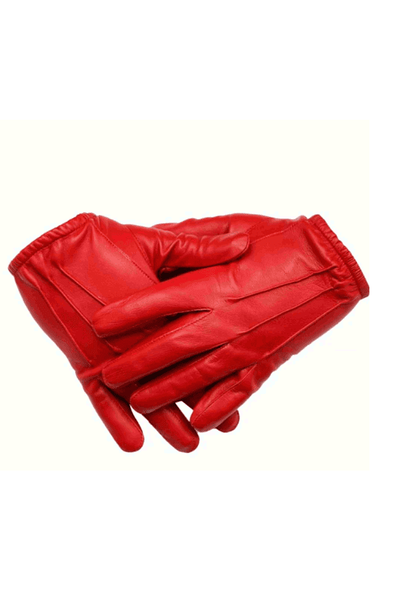 Genuine Leather Low Cut Gloves For Men  Ergonomic Design for Driving, Tactical & Outdoor Use