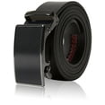 thumbnail image 1 of Genuine Leather Mens Ratchet Belt Belts For Men With Adjustable Automatic Buckle, 1 of 3