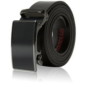 Genuine Leather Mens Ratchet Belt Belts For Men With Adjustable Automatic Buckle
