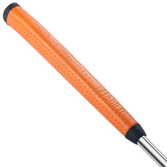 Genuine Leather Midsize Golf Putter Grip Blue Color Pure Handmade Club Grip with Soft Comfort Material,Orange