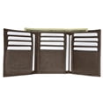 thumbnail image 1 of Genuine Leather Multi Credit Card Holder ID Trifold Wallet 553, 1 of 14
