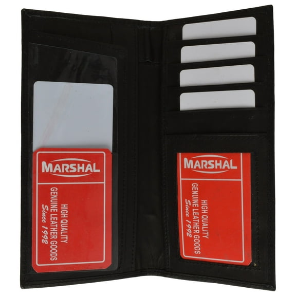 Genuine Leather New Design Credit Card Checkbook Holder Organizer 154 CF