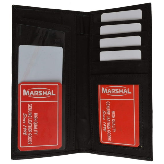 Genuine Leather New Design Credit Card Checkbook Holder Organizer 154 CF