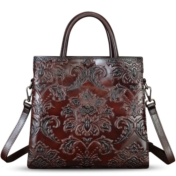 Genuine Leather Purse and Handbag Women Leather Tote Bag Crossbody Shoulder Bag