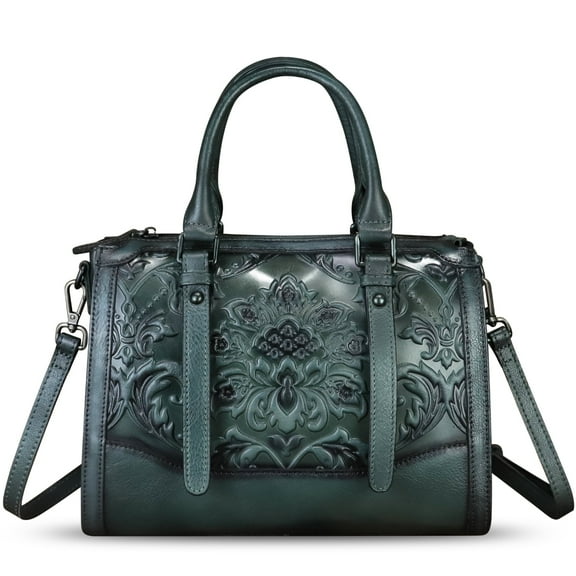 Genuine Leather Purse and Handbag for Women Retro Leather Crossbody Shoulder Bag