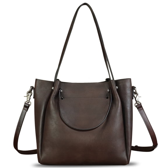 Genuine Leather Purses Tote Bags for Women Retro Crossbody Shoulder Bag Satchel