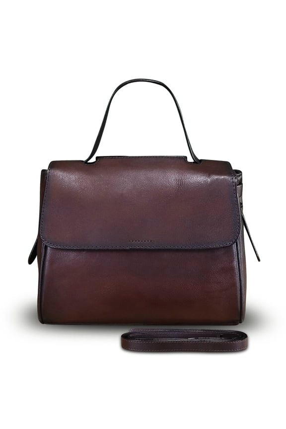 Genuine Leather Purses and Handbags Women Vintage Crossbody Shoulder Bag Satchel