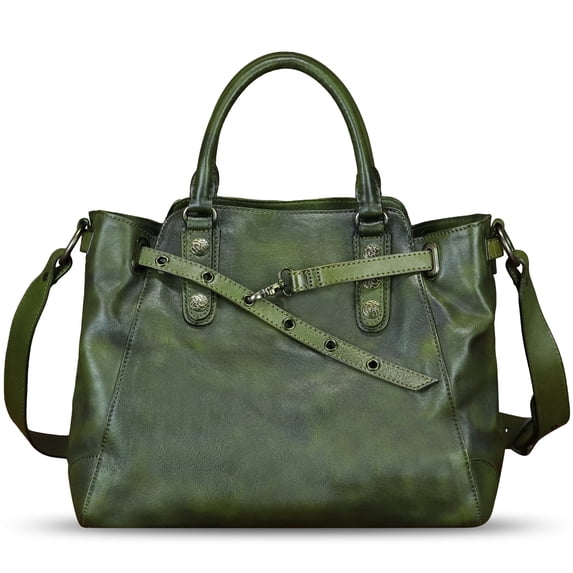 Genuine Leather Purses and Handbags Women Vintage Sholder Bag Crossbody Satchel