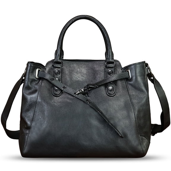 Genuine Leather Purses and Handbags Women Vintage Sholder Bag Crossbody Satchel