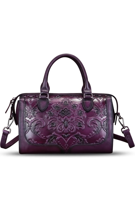 Genuine Leather Purses and Handbags Women Vintage Shoulder Bag Crossbody Satchel