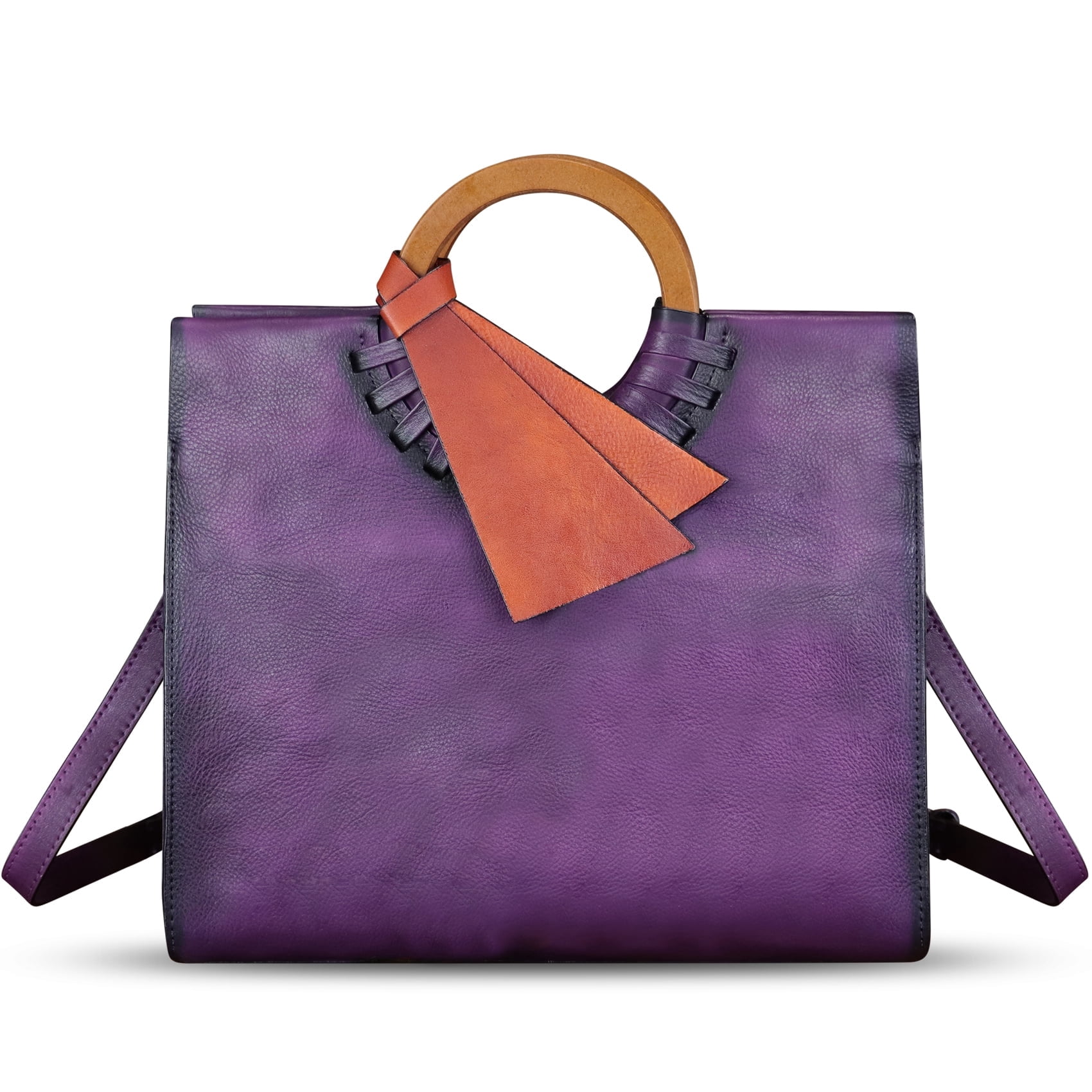Genuine Leather Purses and Handbags for Women Fashion Crossbody Shoulder Bag