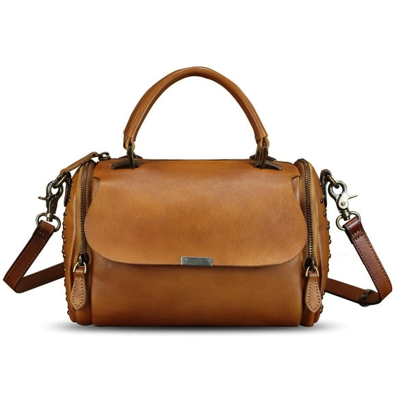Genuine Leather Purses and Handbags for Women Vintage Shoulder Bag Crossbody