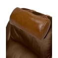 thumbnail image 1 of Genuine Leather Recliner Head Pillow-Head and Neck Pillow-Headrest Cushion for Neck Pain Relief and Cervical Support, 1 of 12