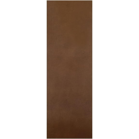 Genuine Leather Sheets Leather Squares for Crafting 11.8x3.9 Inch Crazy Horse Leather Fabric Precut Strips 2mm Thick Cowhide Leather Squares Tanned Cattle Hide for DIY Jewelry Dark Brown Gold