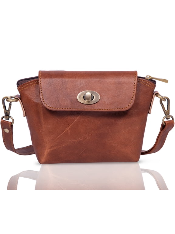 Genuine Leather Small Cross body Purses For Women