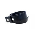 thumbnail image 1 of Genuine Leather Snap on Belt Strap, Heavy Duty, Durable, 1.5" Wide One Piece Plain Belt, Easy Carry and Everyday Use Belt Strap, 1 of 5