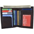 thumbnail image 1 of Genuine Leather Tall Bifold Card ID Holder Wallet 739 CF, 1 of 42