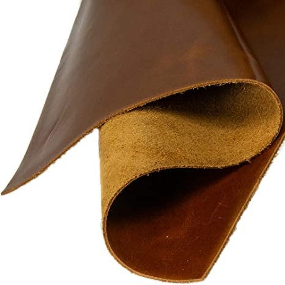 Cuoio Tooling Leather Material, Buffalo Hide Heavy Real Leather