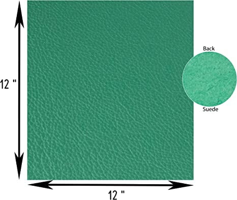Genuine Leather Tooling and Crafting Sheets | Heavy Duty Full Grain Cowhide (2mm) | Flotter Green