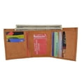 thumbnail image 1 of Genuine Leather Trifold ID Credit Card Holder Wallet Mens 3555 CF, 1 of 41