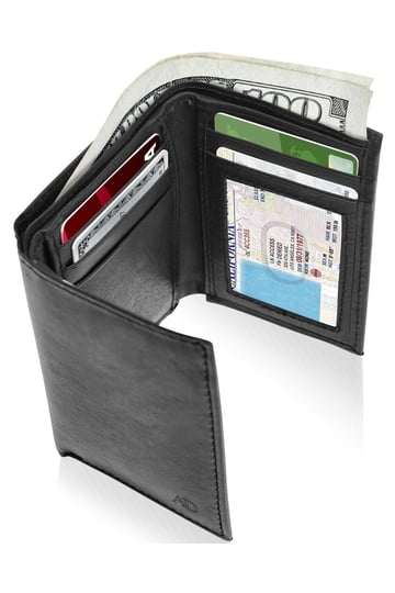 Leather Trifold Wallets