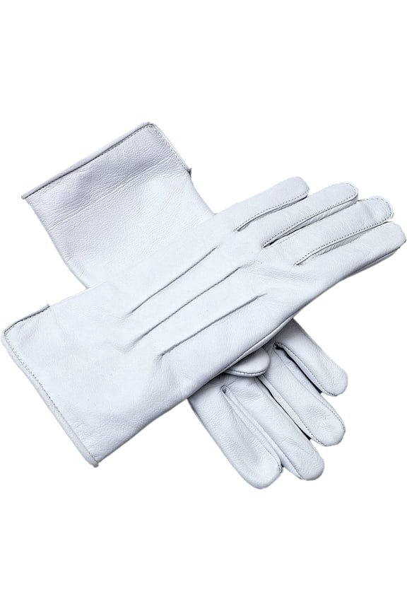 Genuine Leather Unlined Women Dress Gloves With Beautiful Standard Length Extended Up to 2 Inches From Wrist