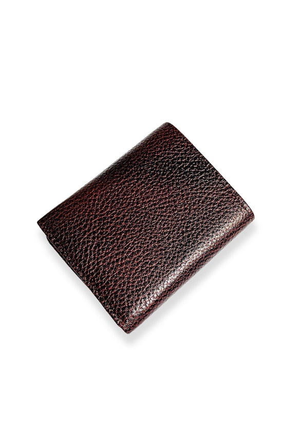Genuine Leather Wallet | Men's Bi-Fold Wallet | Cash Holder | Handcrafted Minimalist wallet | RFID Wallet | Dark Brown Slim Leather Wallet