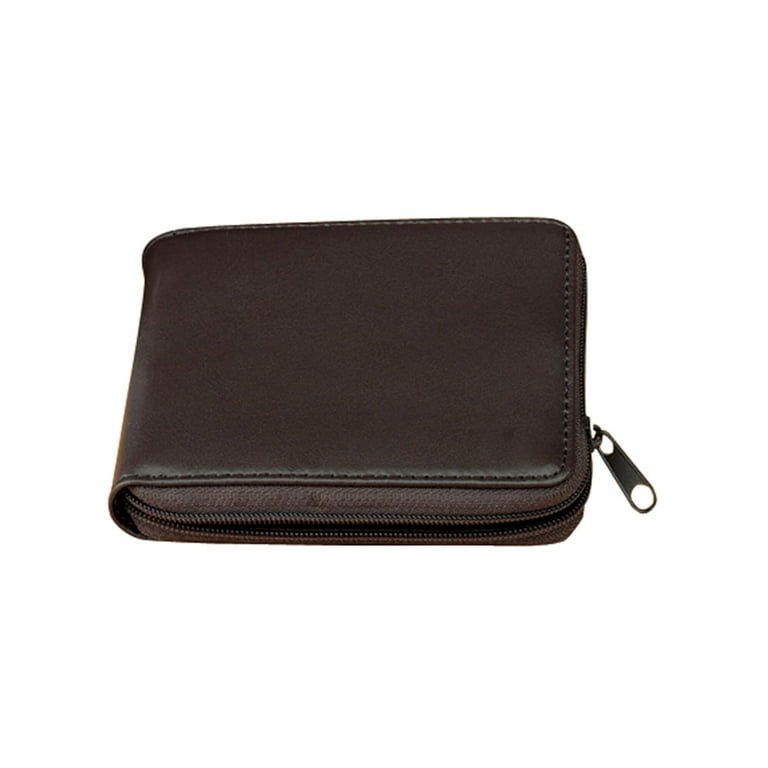 Men's Wallet Long Large Capacity With Zipper Closure Wallet For